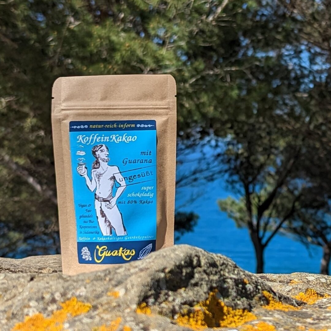 GuaKao - KoffeinKakao mit Guarana, ungesüßt BIO – Bild 2