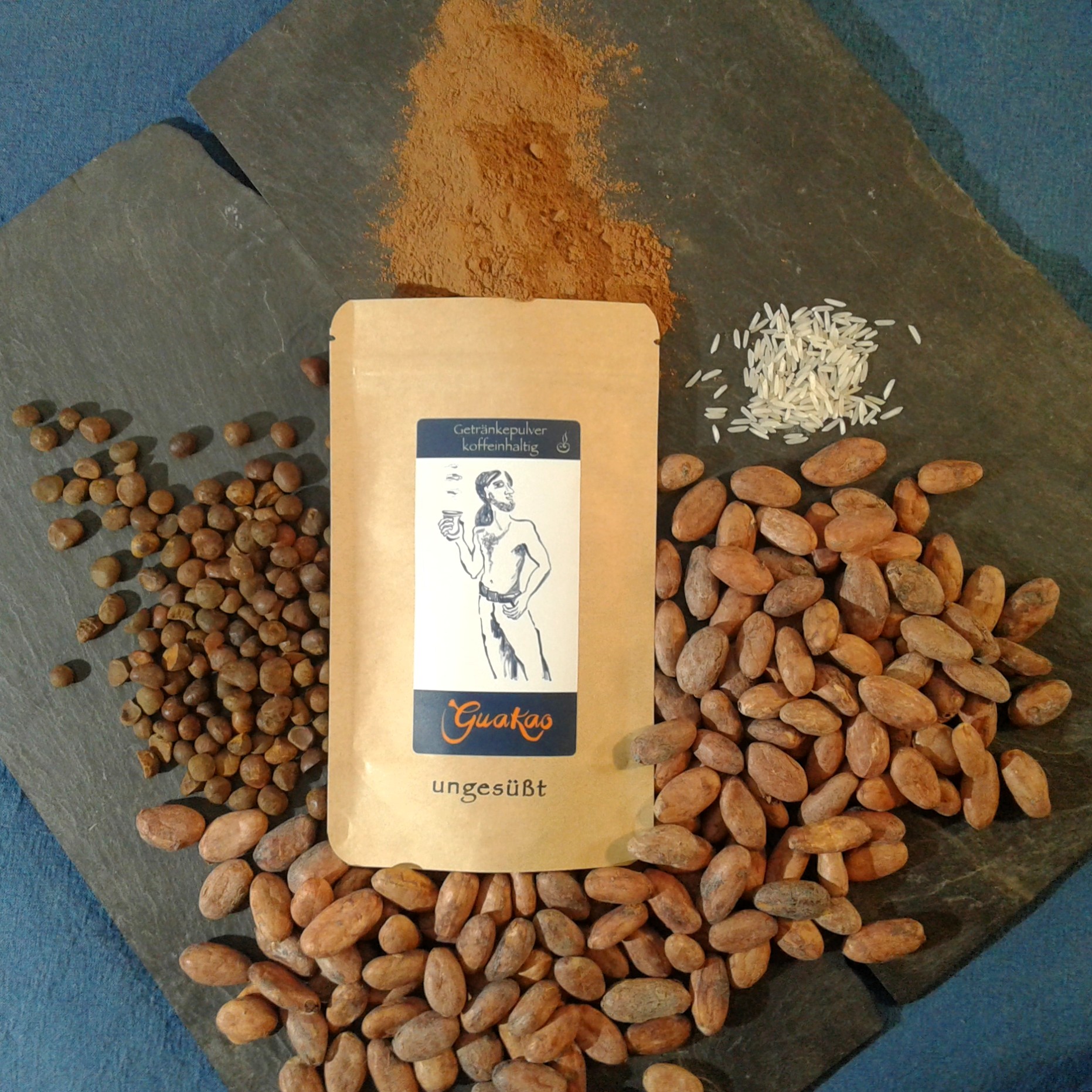 GuaKao - KoffeinKakao mit Guarana, ungesüßt BIO – Bild 5